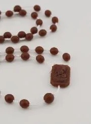 Rosenkranz Modeschmuck Braun