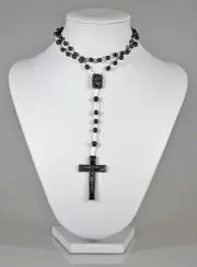 Rosenkranz Modeschmuck Schwarz