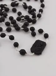 Rosenkranz Modeschmuck Schwarz