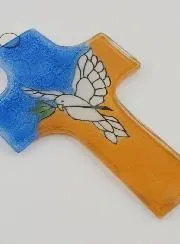 Kreuz Heiliger Geist aus Glas