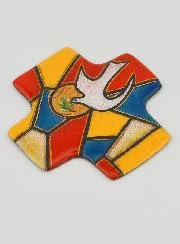 Kreuz Heiliger Geist Mosaik von Libanon