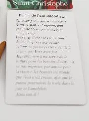 Weihrauch Kegel heiliger Christophorus