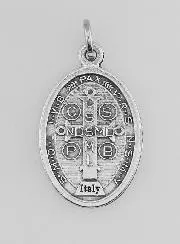 Benediktus-Medaille silberfarben