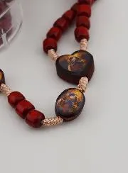 Holz Rosenkranz Maria Knotenlöserin