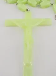 Wand-Rosenkranz Fluoreszierend leuchtend 1.60 M
