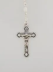 Damen Rosenkranz Modeschmuck Perlmutt