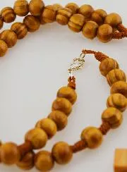 Rosenkranz Kette Fashion Modisch Holz