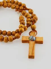 Rosenkranz Kette Fashion Modisch Holz