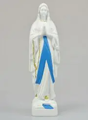 Figur Unsere Liebe Frau von Lourdes mit Schleier 32cm