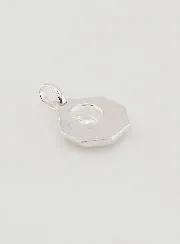 Medaille Unsere Liebe Frau von Lourdes 11mm - violett