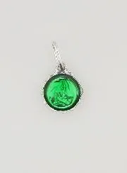 Medaille Jungfrau Maria 8mm - Grün
