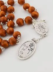 Rosenkranz hl. Antonius - Holzperlen