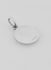 Medaille heiliger Michael massiv Silber - 12mm