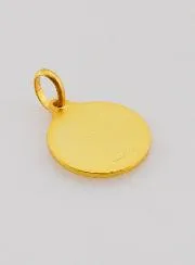 Medaille Taube Heiliger Geist Vergoldet - 14mm