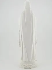 Figur Unsere Liebe Frau von Lourdes mit Rosenkranz - 30cm