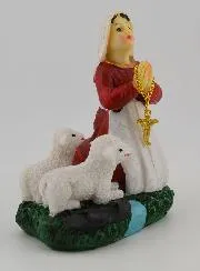 Figur heilige Bernadette Soubirous - 10cm