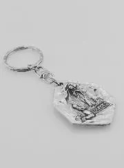 Schlüsselanhänger Heiliger Christophorus - Schutzpatron der Reisenden 4cm